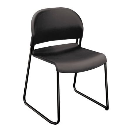 Hon HON GuestStacker Series Chair - Charcoal - 4 Chairs per Carton 403112T